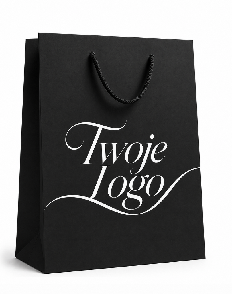 Czarne torby reklamowe