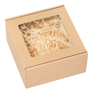 Gładki BOX-05 z okienkiem 200x200x100 - 10 szt - zdjęcie 3