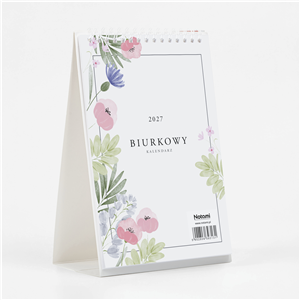 Kalendarz Biurkowy 2027 Pionowy tygodniowy A5 mix - zdjęcie 3