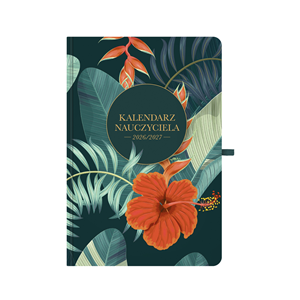 Kalendarz Nauczyciela A5 26/27 tyg. Hibiskus - zdjęcie 2