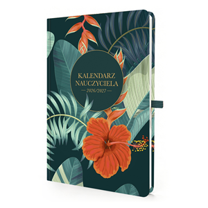 Kalendarz Nauczyciela A5 26/27 tyg. Hibiskus