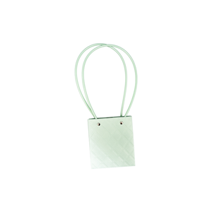 Torebka KK-1-9 - na kwiatek kwadrat - green (mint)
