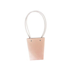 Torebka KT-2-3 - na kwiatek trapez - pink
