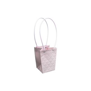 Torebka KT-2-4 - na kwiatek trapez - light purple