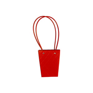 Torebka KT-2-6 - na kwiatek trapez - red