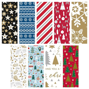 Papier ozdobny 2m 70 arkuszy - S-28 Christmas