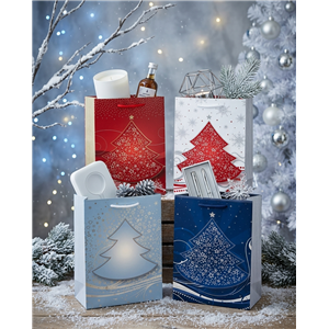 Torebki ozdobne T-4L set S-34 Elegant trees - zdjęcie 2