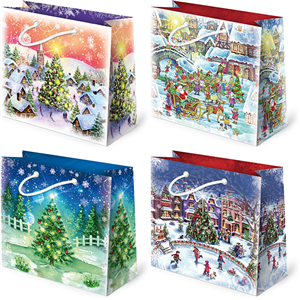 Torebki ozdobne T-6L set S-46 Christmas Night